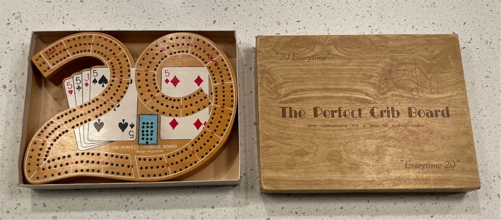 Ryco Sales LTD Cribbage Board  (3 Once Around) board game collectible - Main Image 3