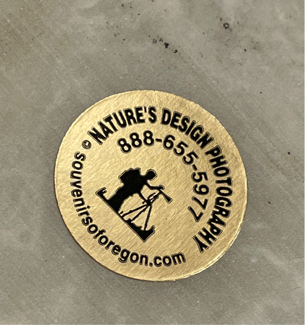 Souvenirs Of Oregon Cribbage Board  (2 Twice Around) board game collectible - Main Image 2