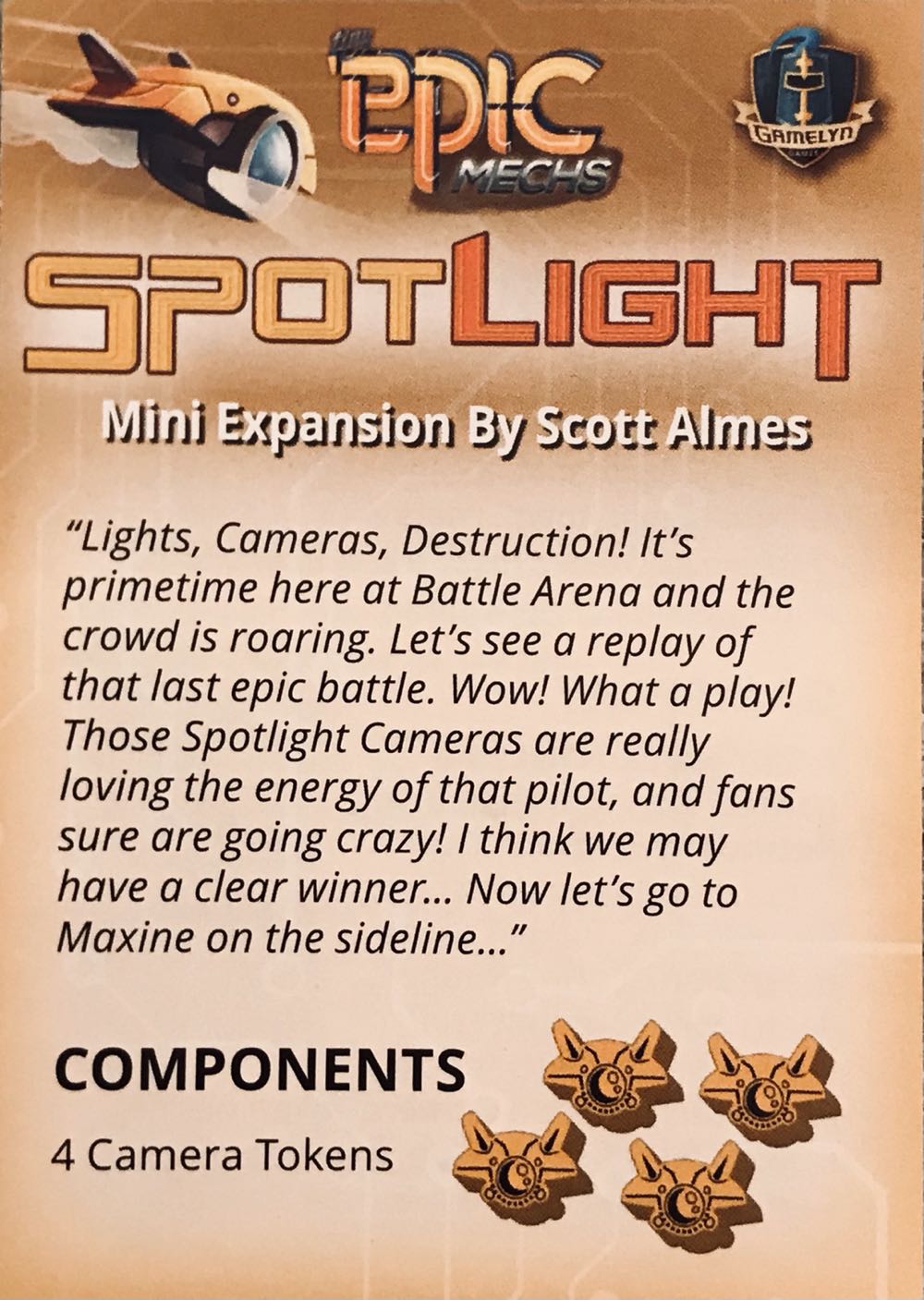 Tiny Epic Mechs: Kickstarter Deluxe Promo Pack  (1-4) board game collectible - Main Image 3