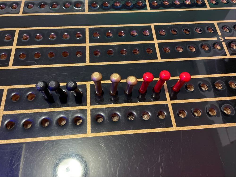 The Right Jack Cribbage Coffee Table  (2 Continuous Track) board game collectible - Main Image 3