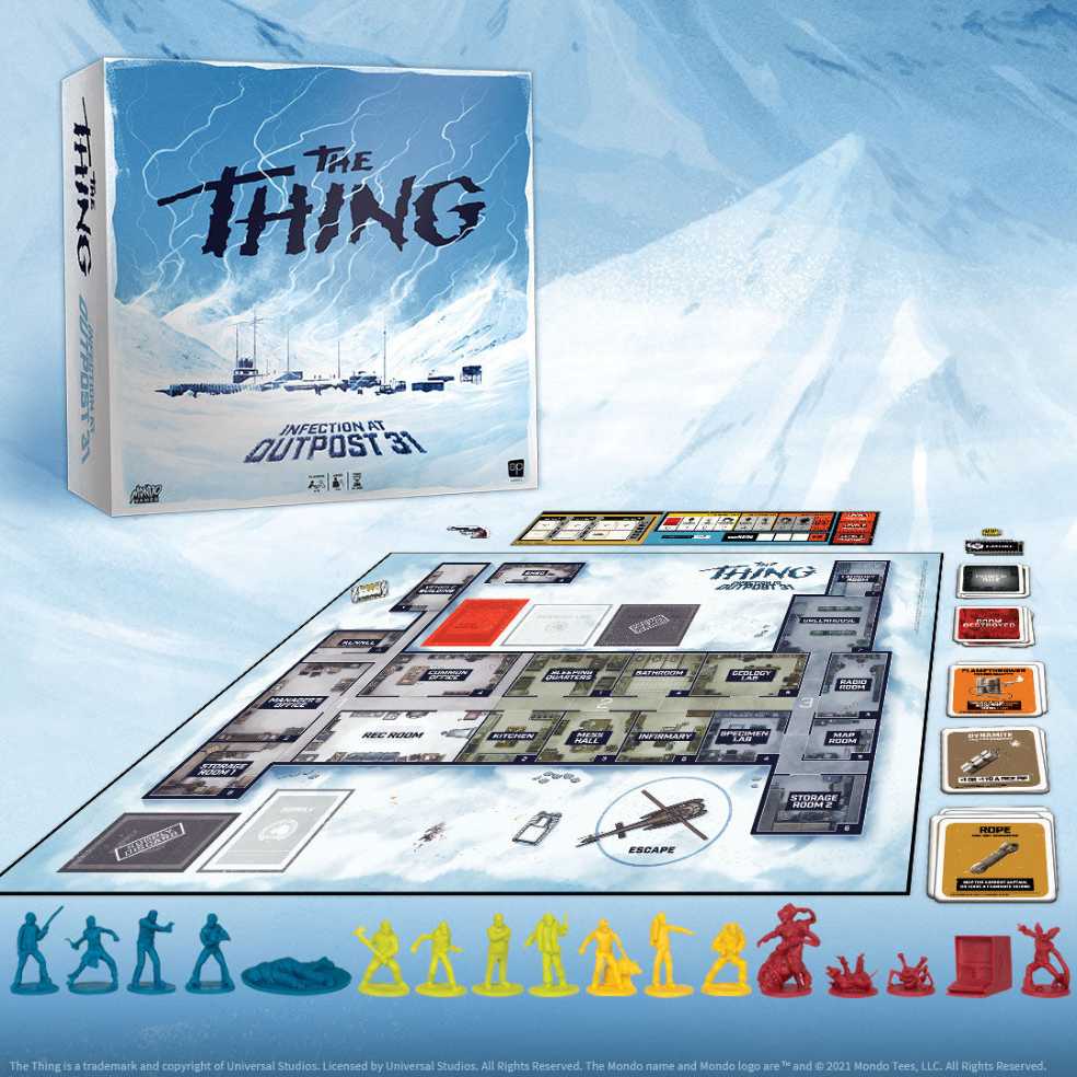 The Thing™ Infection At Outpost 31  (4-8) board game collectible [Barcode 700304155474] - Main Image 2