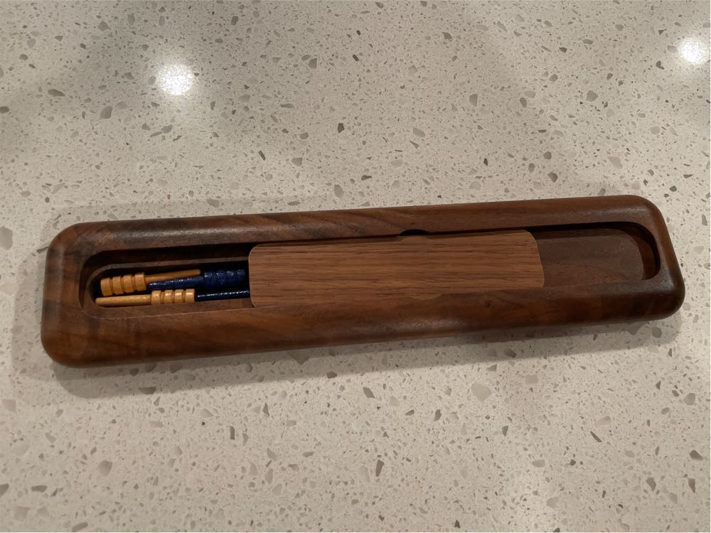 Heartwood Creations Small Cribbage Board  (2 Twice Around) board game collectible - Main Image 2