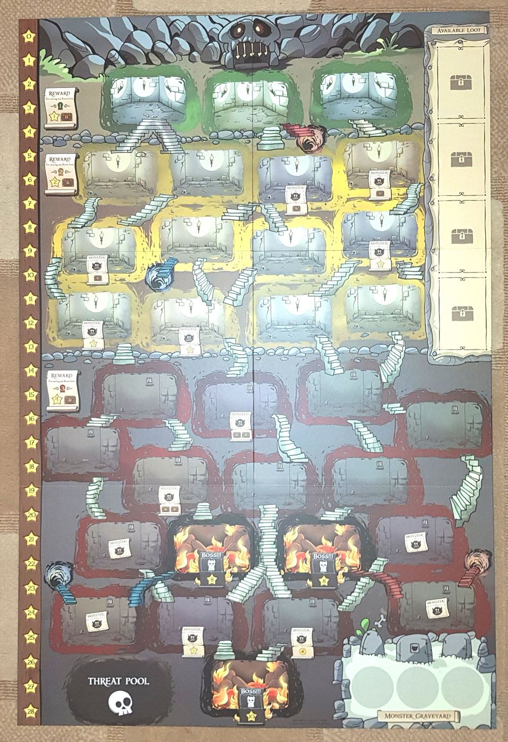 Munchkin Dungeon: Epic Board  board game collectible [Barcode 889696010568] - Main Image 2