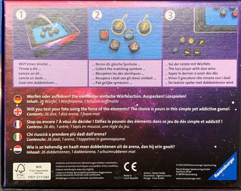 Impact Battle Of Elements  (2-5) board game collectible [Barcode 4005556267811] - Main Image 2