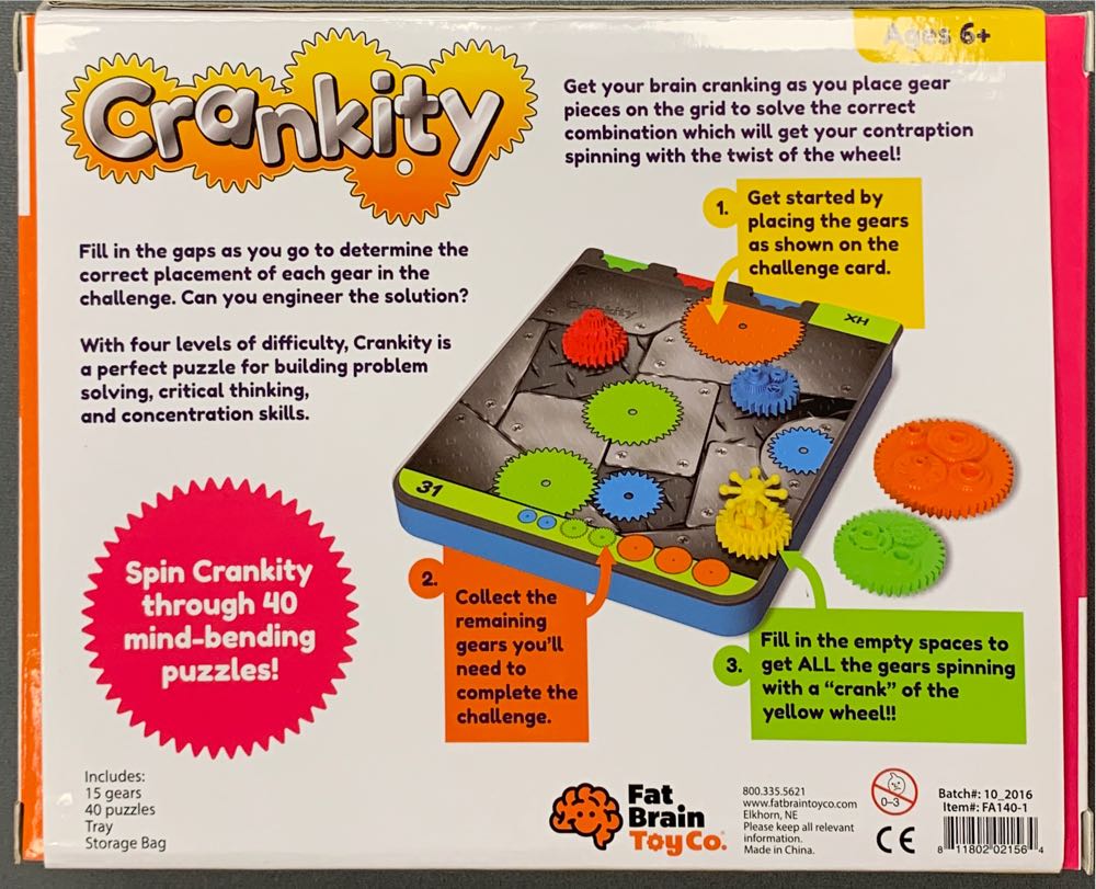 Crankity  board game collectible [Barcode 811802021564] - Main Image 2