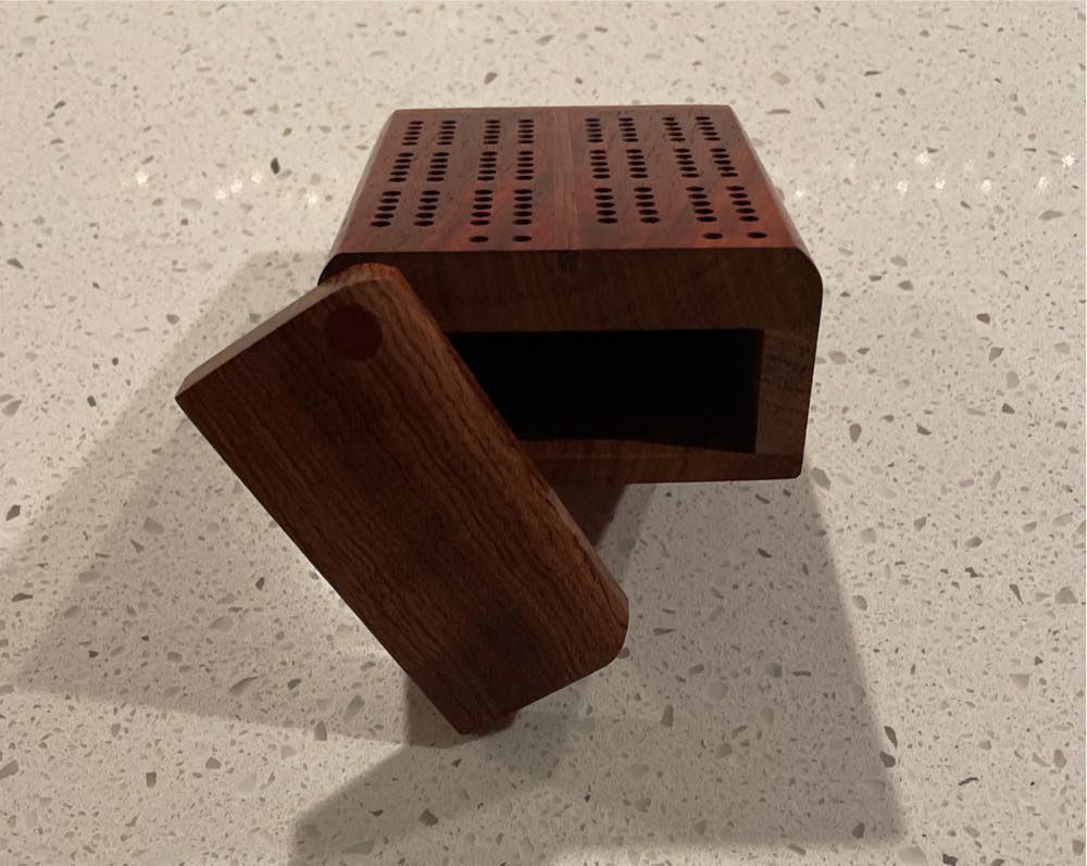 Duncan’s Woods Cribbage Board  (2 Players Twice Around) board game collectible - Main Image 2