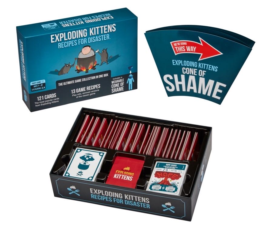 Exploding Kittens: Recipes for Disaster  (2-5) board game collectible [Barcode 852131006570] - Main Image 3