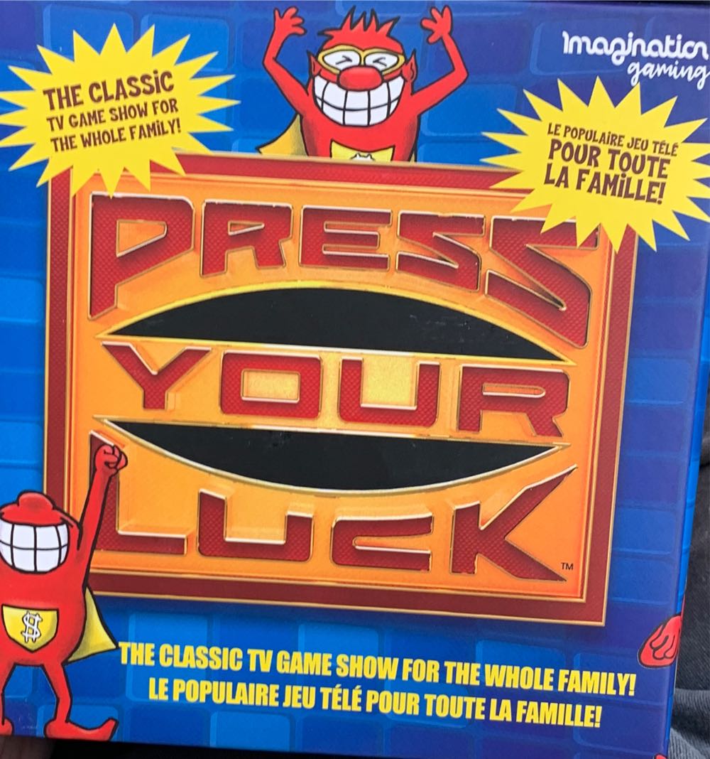 Press Your Luck  (3 And Up) board game collectible [Barcode 669165017331] - Main Image 4