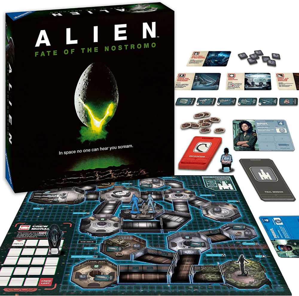 Alien: Fate Of The Nostromo  (1-5) board game collectible [Barcode 810558019320] - Main Image 2