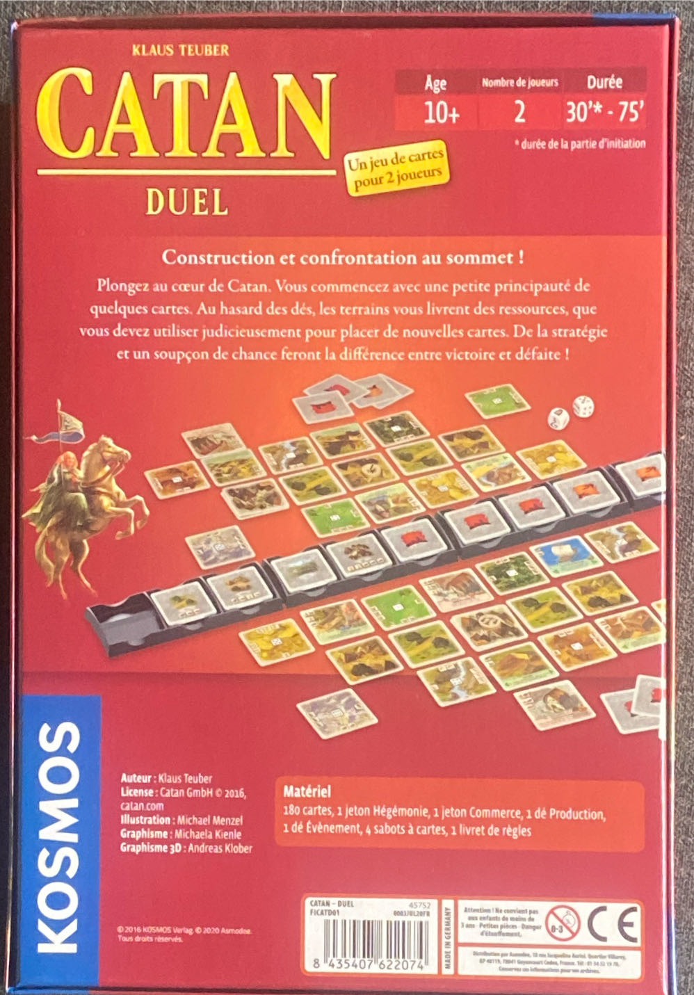 Catan Duel Fr  board game collectible [Barcode 8435407622074] - Main Image 2