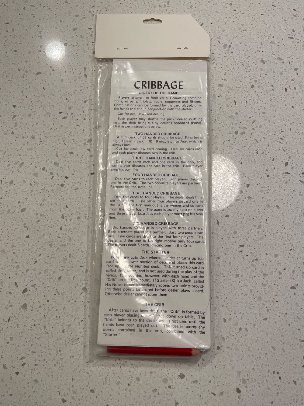 Cape Shore Inc. Cribbage To Go  (2 Once Around) board game collectible - Main Image 2