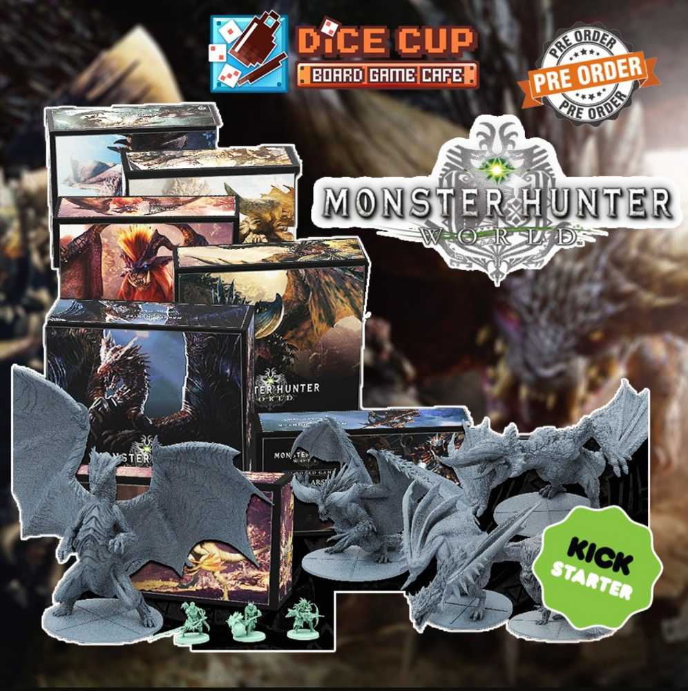 Monster Hunter World - All-in GF Pledge  (1-4) board game collectible - Main Image 3