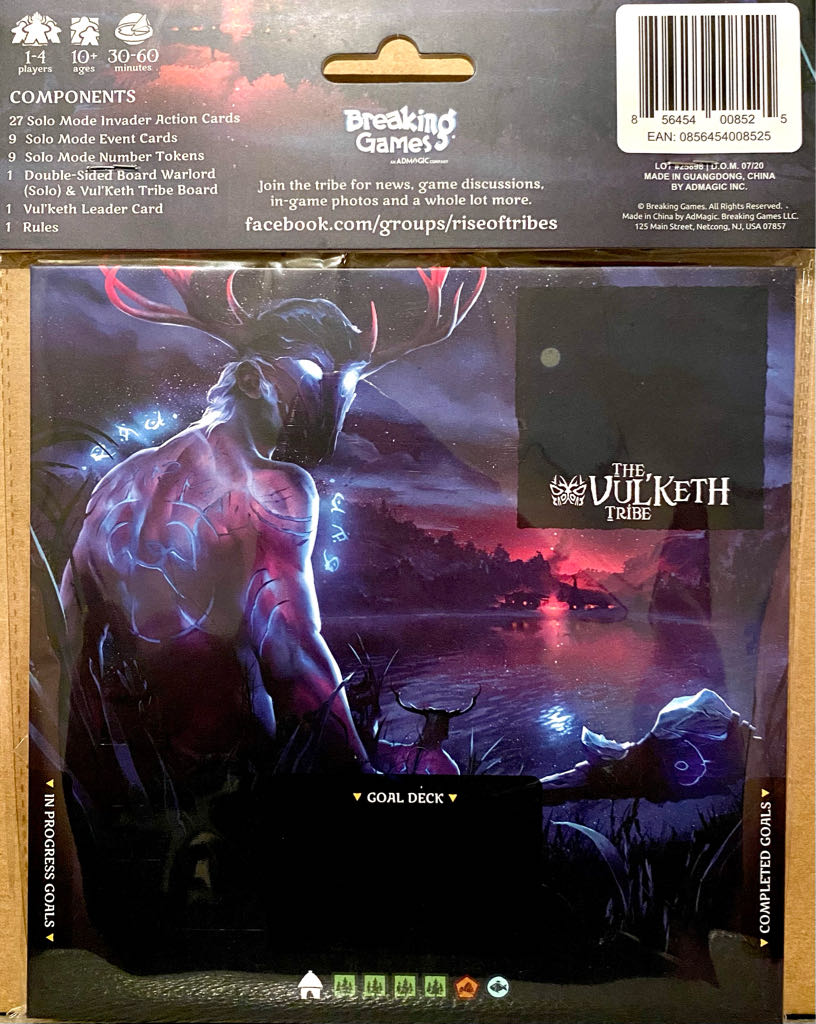 Rise of Tribes: The Vul’Keth Invasion  (1-4) board game collectible [Barcode 856454008525] - Main Image 2