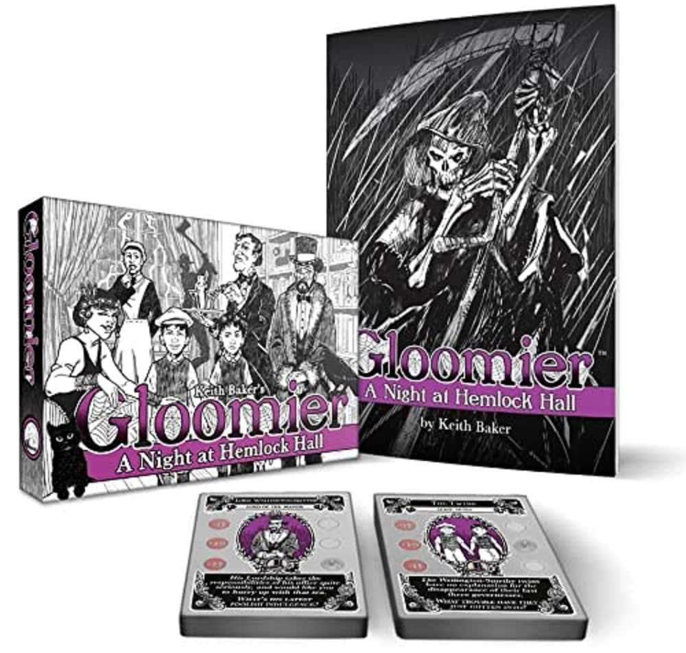 Gloomier: A Night at Hemlock Hall  (2-5) board game collectible [Barcode 700040013564] - Main Image 4