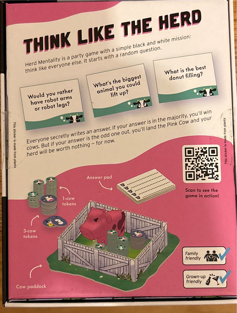Herd Mentality   (4-20) board game collectible [Barcode 5060579761462] - Main Image 2