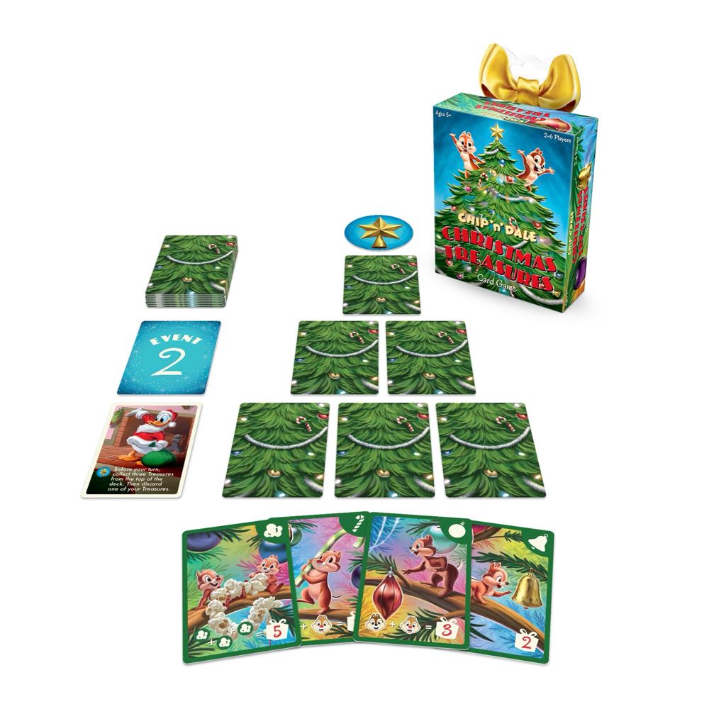 Chip ’n’ Dale Christmas Treasures  (2-4) board game collectible [Barcode 889698569774] - Main Image 2