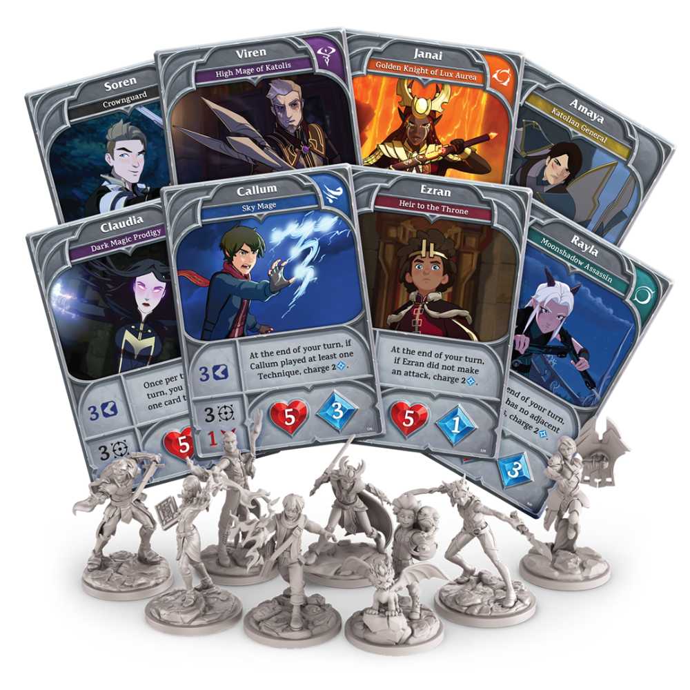 The Dragon Prince: Battlecharged  (2-6) board game collectible [Barcode 856934004269] - Main Image 3