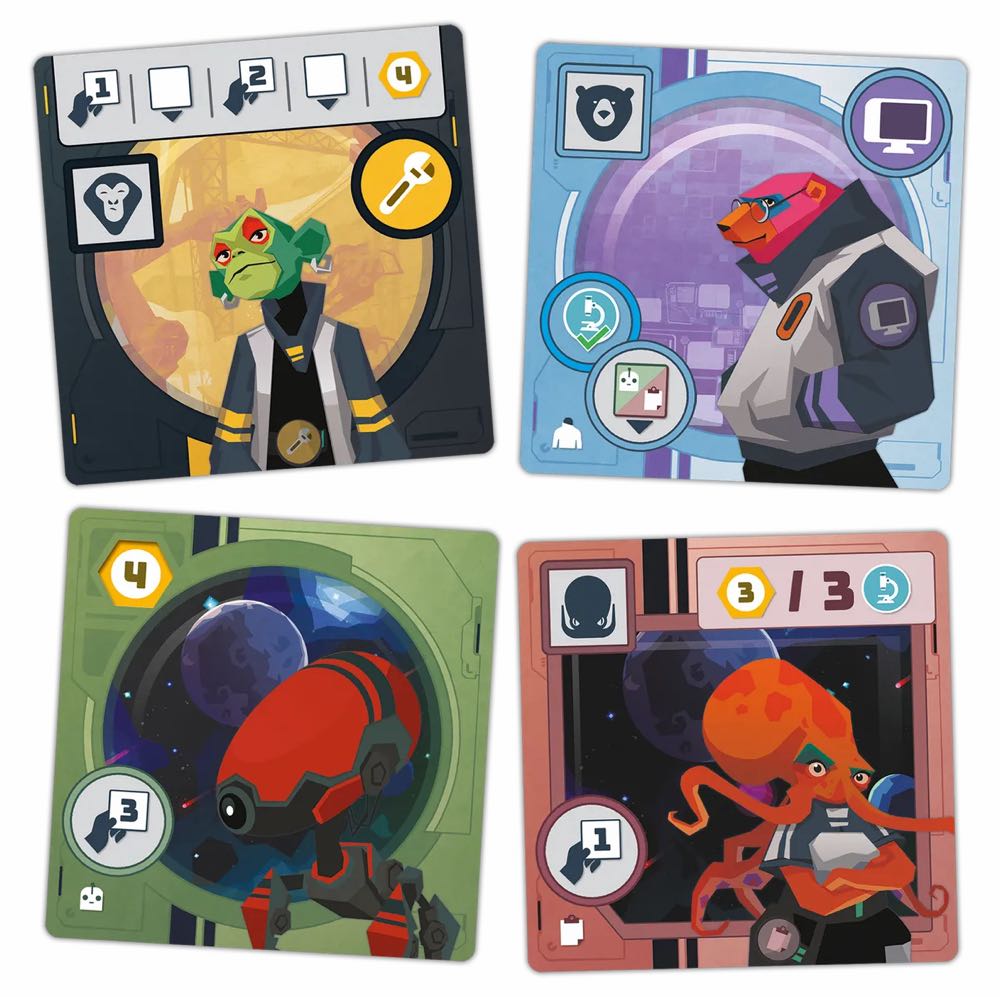 Wild Space  (1 2 3 4 5) board game collectible [Barcode 850029278016] - Main Image 3