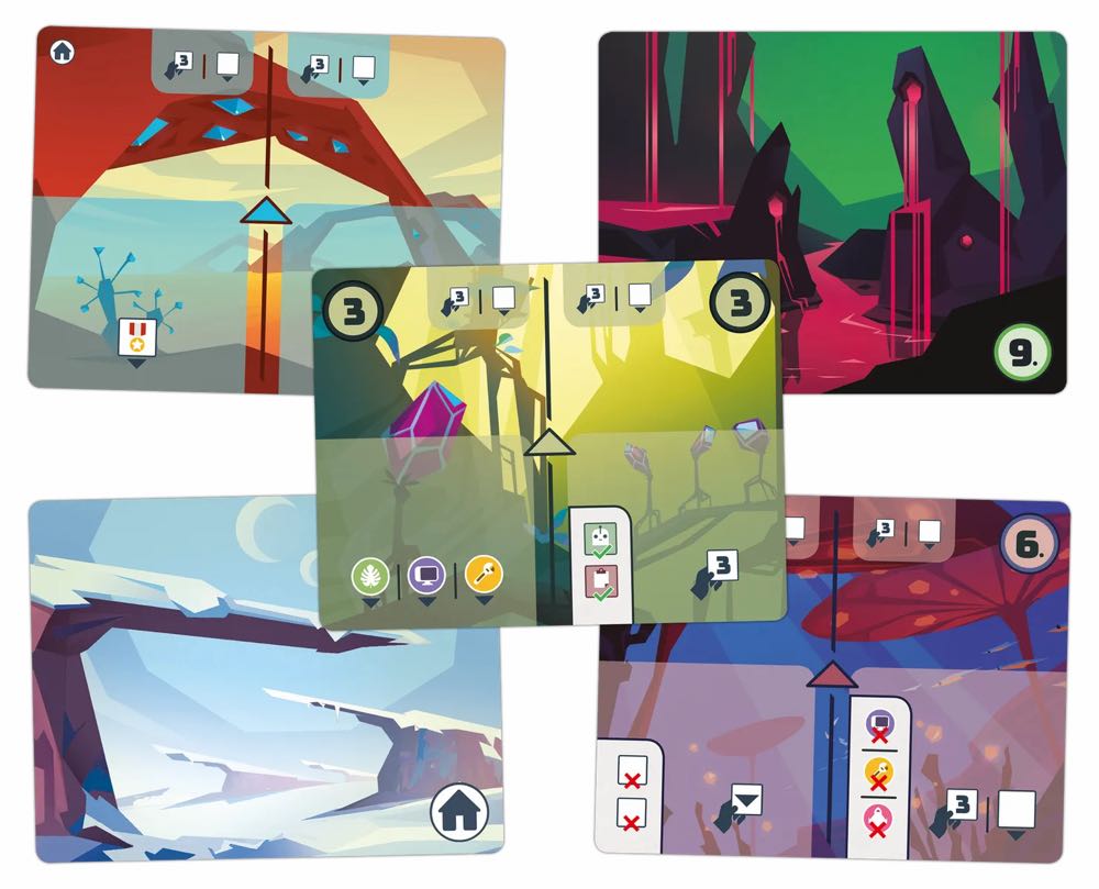 Wild Space  (1 2 3 4 5) board game collectible [Barcode 850029278016] - Main Image 4