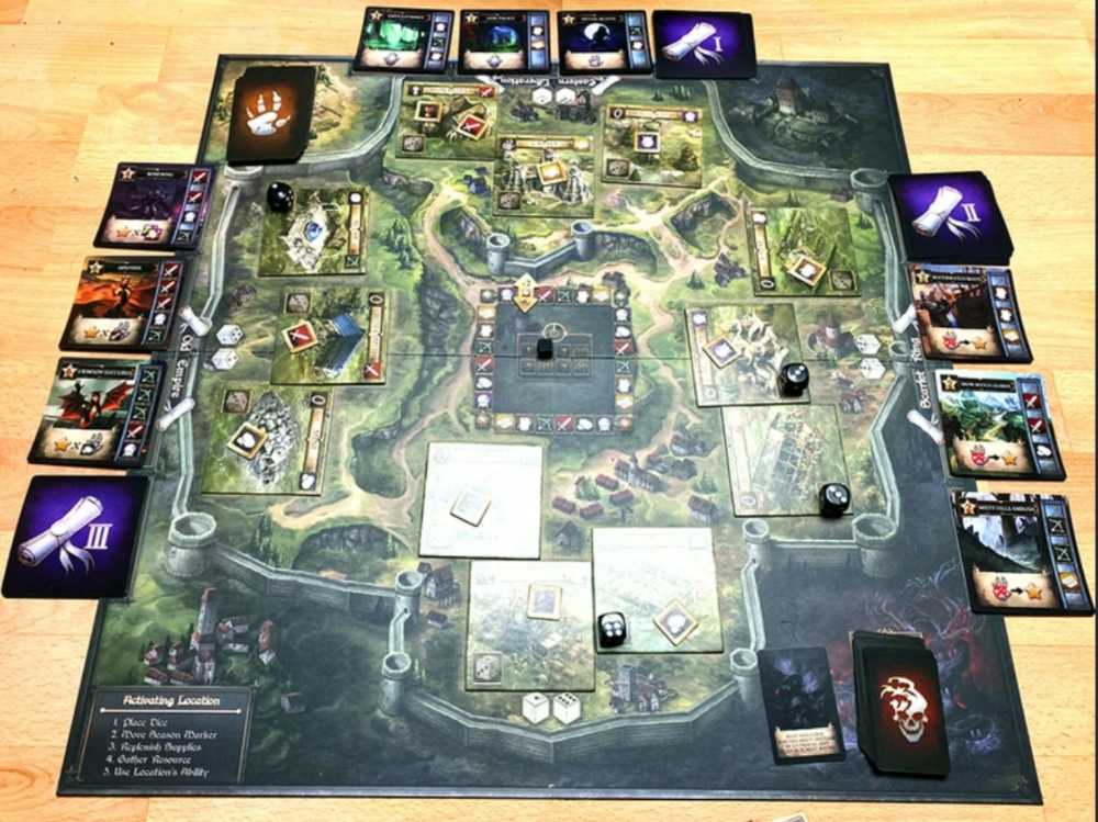 Nocturion - KS Deluxe Edition  (2-4) board game collectible - Main Image 3