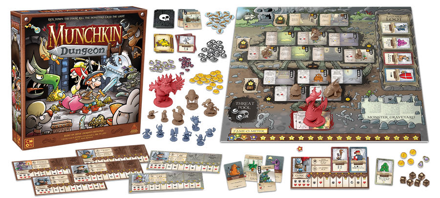 Munchkin Dungeon  (2-5) board game collectible - Main Image 2