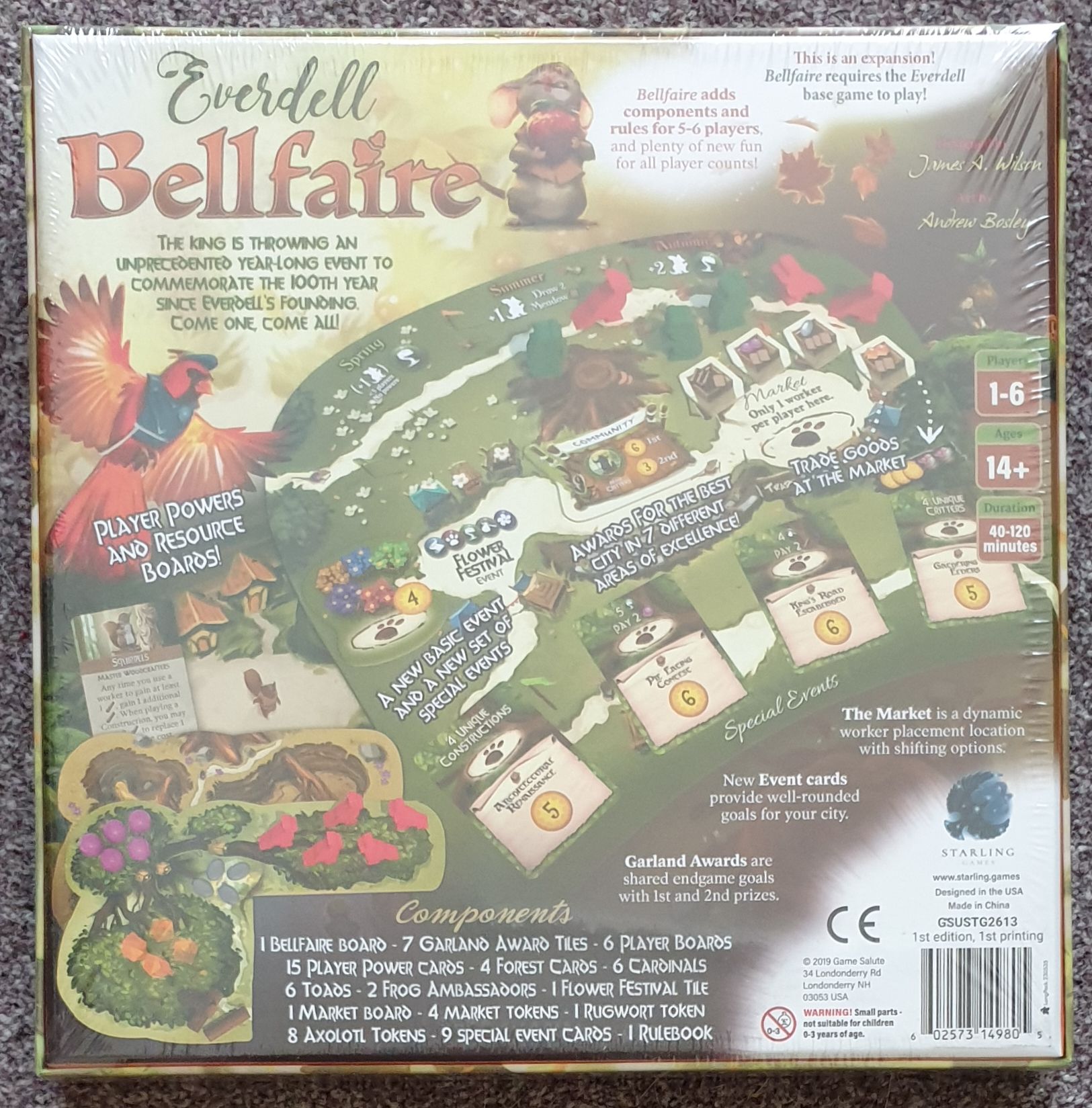 Everdell: (03) Bellfaire  (1-6) board game collectible - Main Image 2