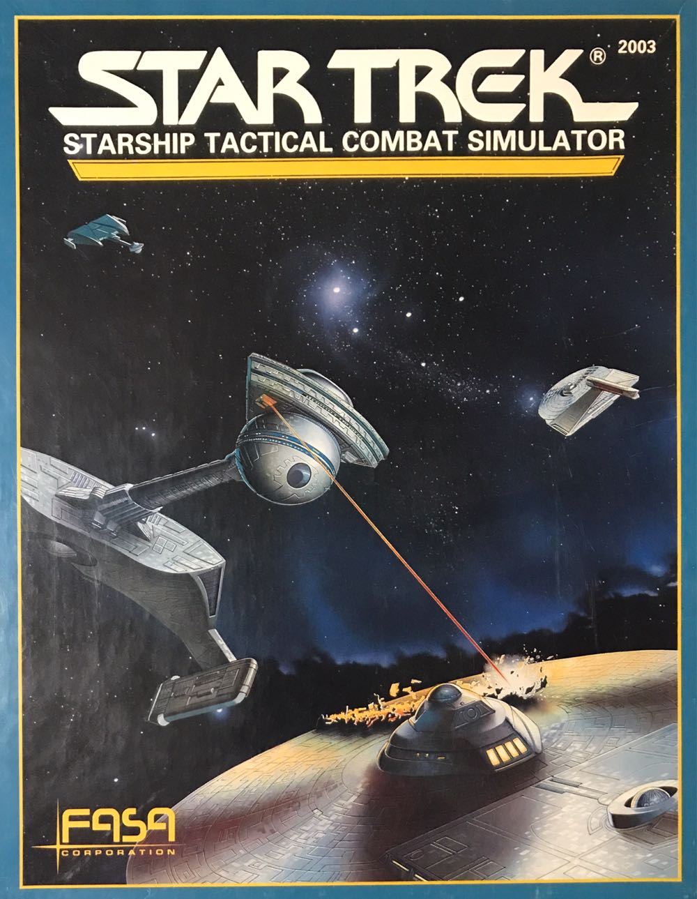 Fasa Star Trek Rpg Starship Tactical Combat Simulator  board game collectible [Barcode 034057020032] - Main Image 2