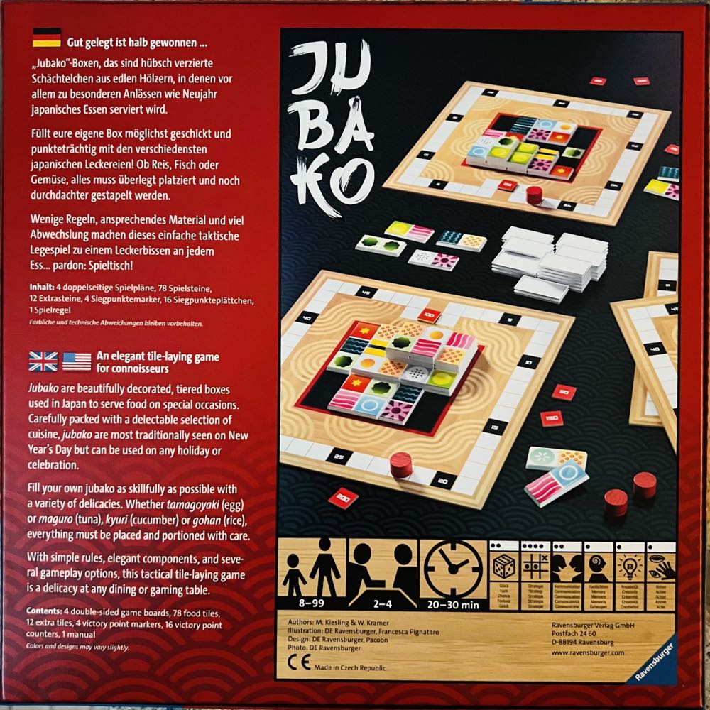 Jubako  (4) board game collectible [Barcode 4005556268184] - Main Image 2