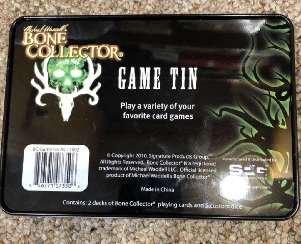 Bone Collector  board game collectible [Barcode 846571073506] - Main Image 2