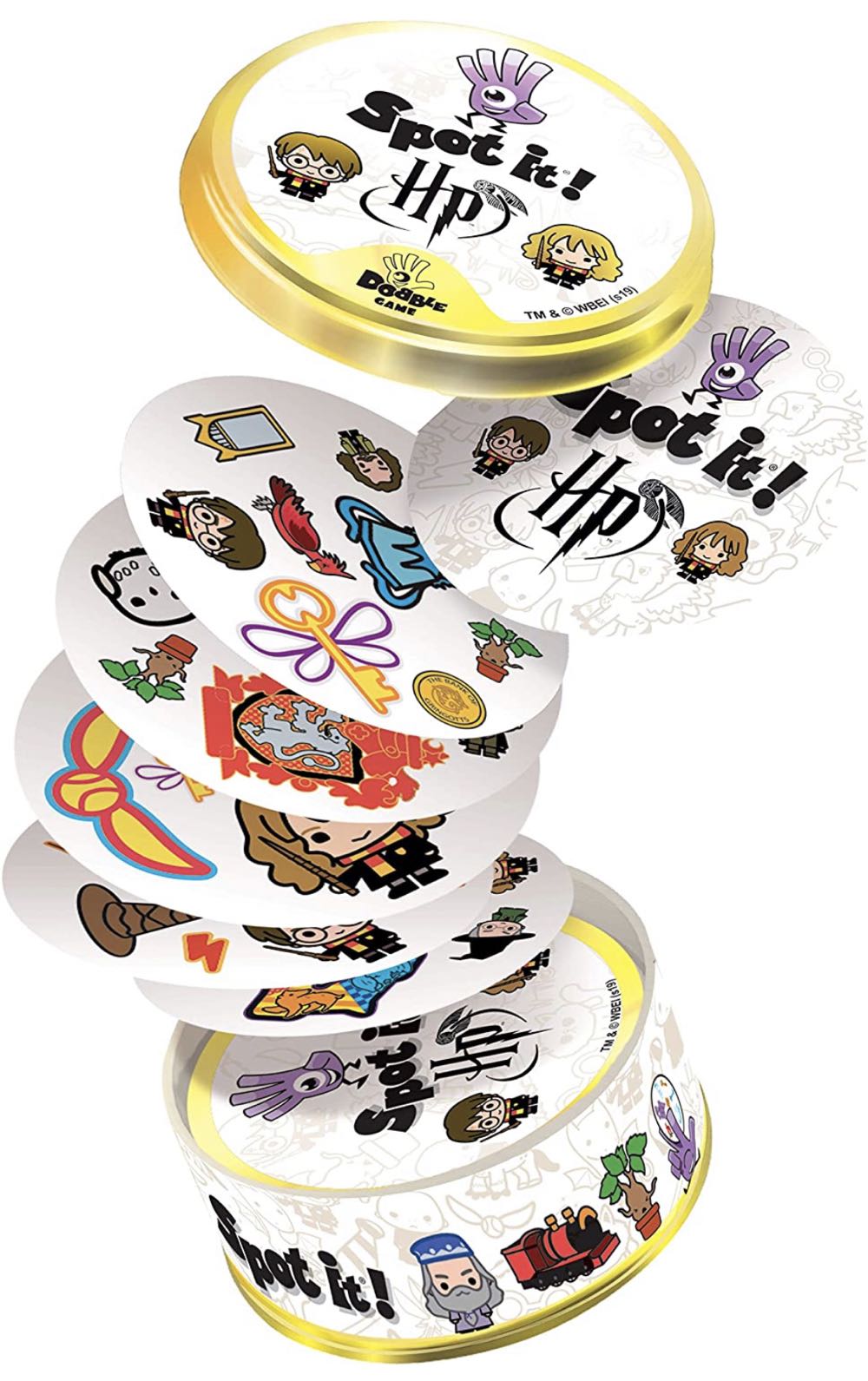 Spot It! Harry Potter  (2-8) board game collectible [Barcode 3558380078845] - Main Image 2