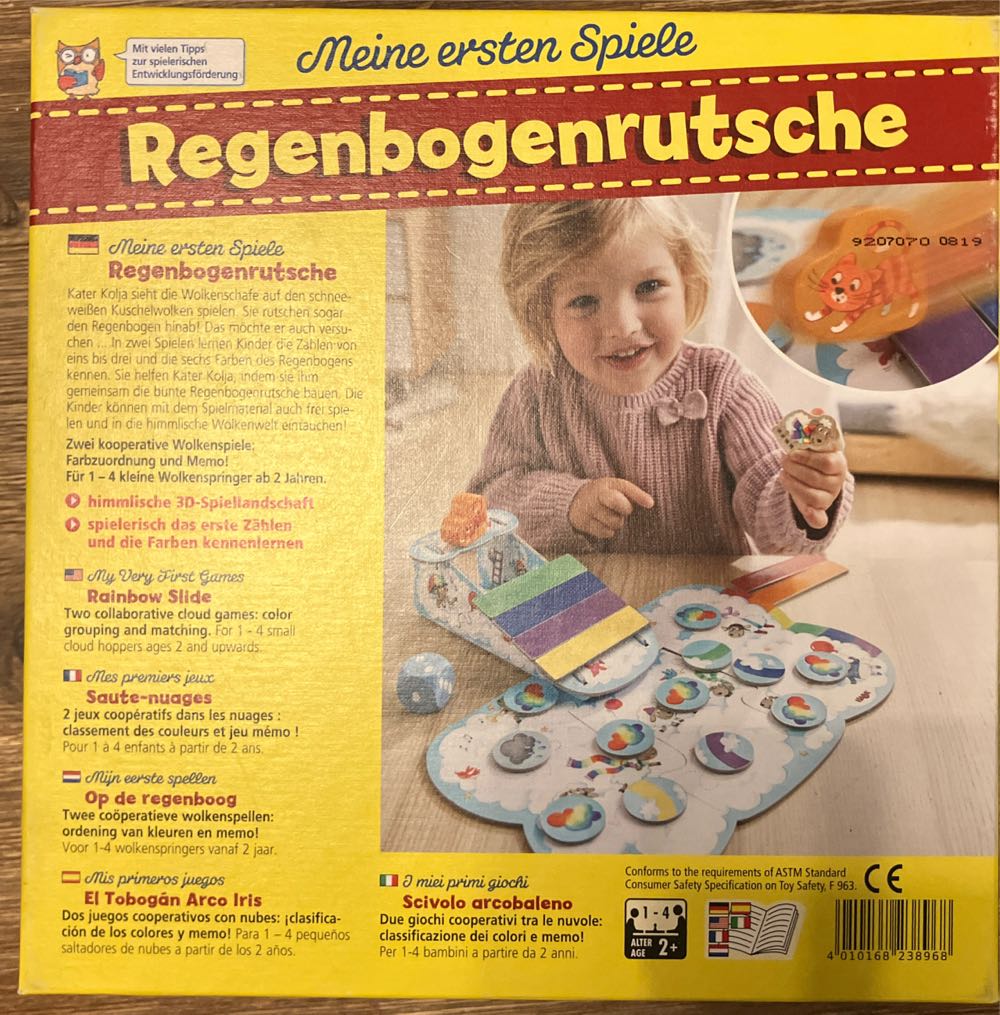 Regenbogenrutsche  (1-4) board game collectible [Barcode 4010168238968] - Main Image 2