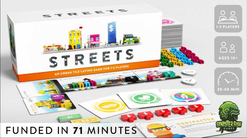 Streets  (1-5) board game collectible [Barcode 604565354204] - Main Image 2
