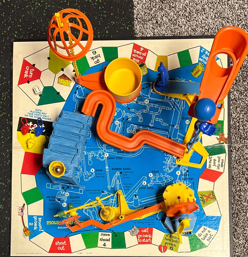 Mouse Trap (Ideal)  board game collectible - Main Image 3