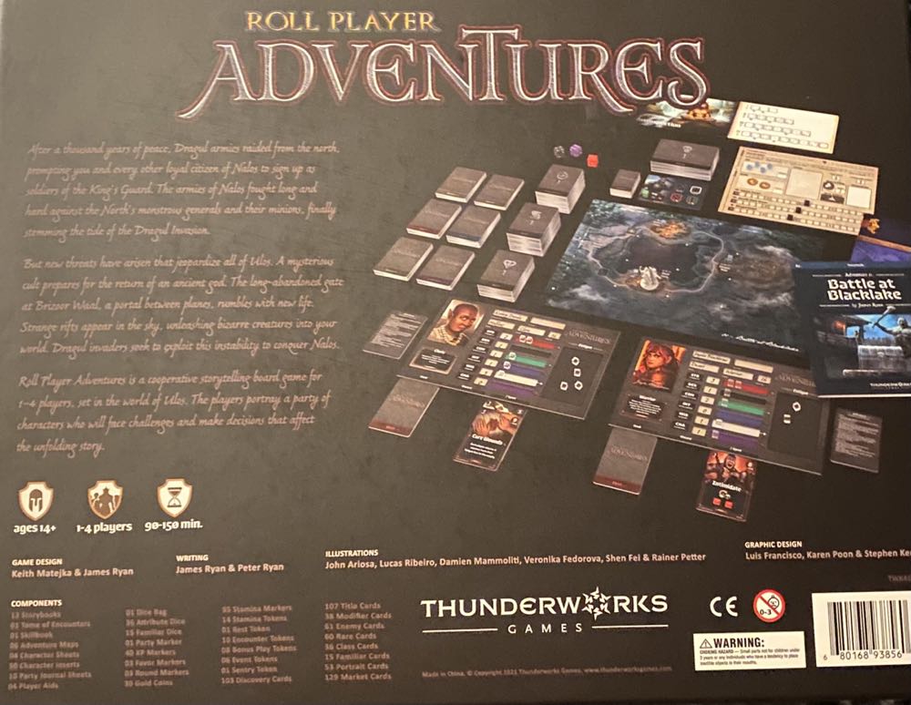 Roll Player Adventures  (1-4) board game collectible [Barcode 680168938560] - Main Image 2