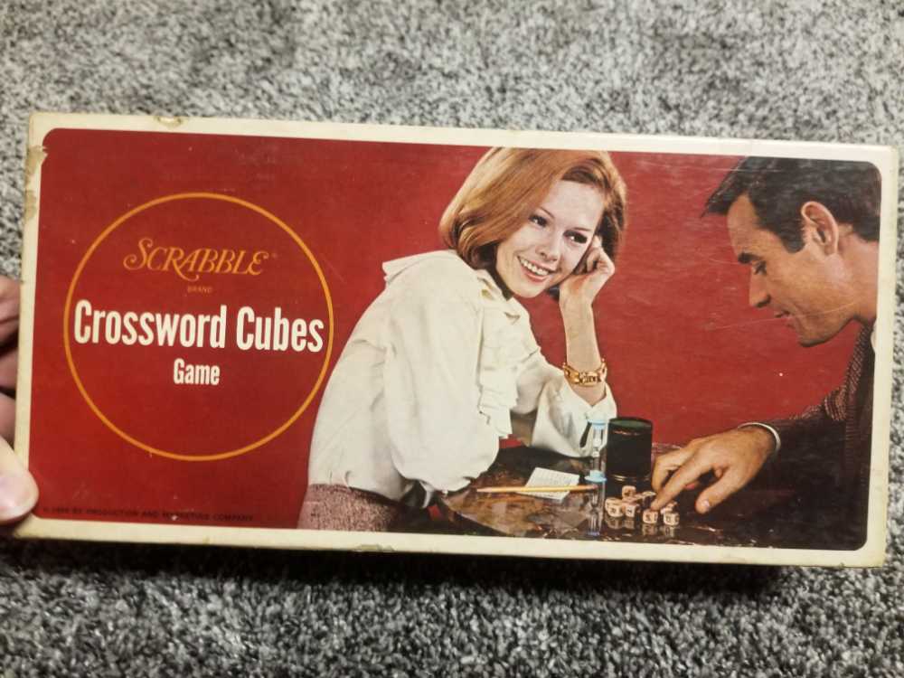 Scrabble Crossword Cubes board game collectible - Main Image 1