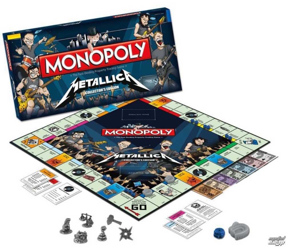Monopoly: Metallica: Collector’s Edition   (2-6) board game collectible [Barcode 700304044280] - Main Image 3