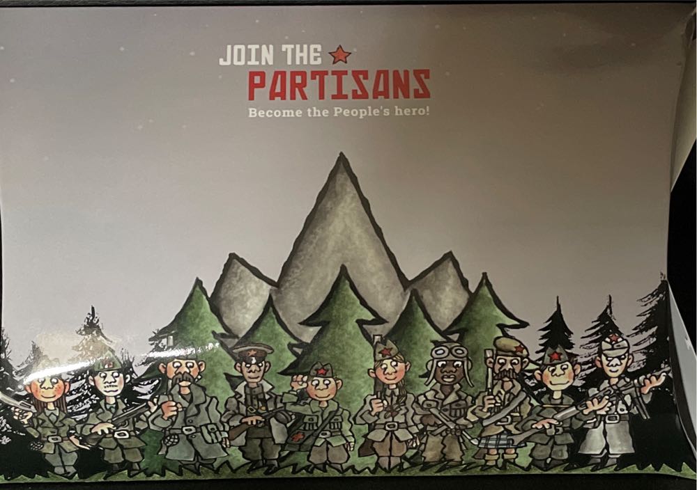 Join The Partisans: Medal Chase  board game collectible - Main Image 2