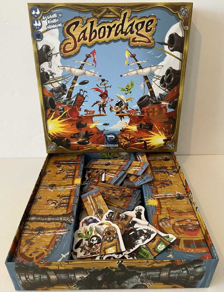 Sabordage  (2-5) board game collectible [Barcode 850505008007] - Main Image 3