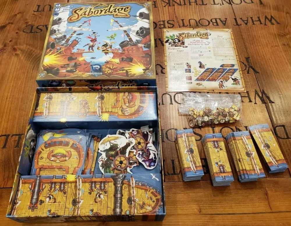 Sabordage  (2-5) board game collectible [Barcode 850505008007] - Main Image 4