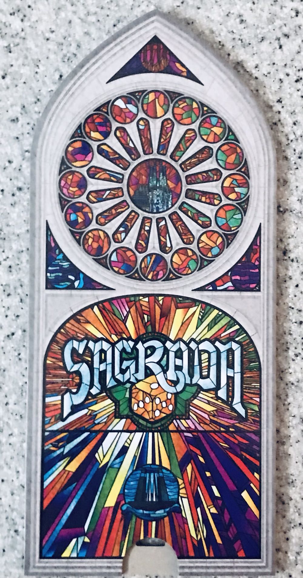 Sagrada: Kickstarter Logo Player Board  board game collectible - Main Image 2