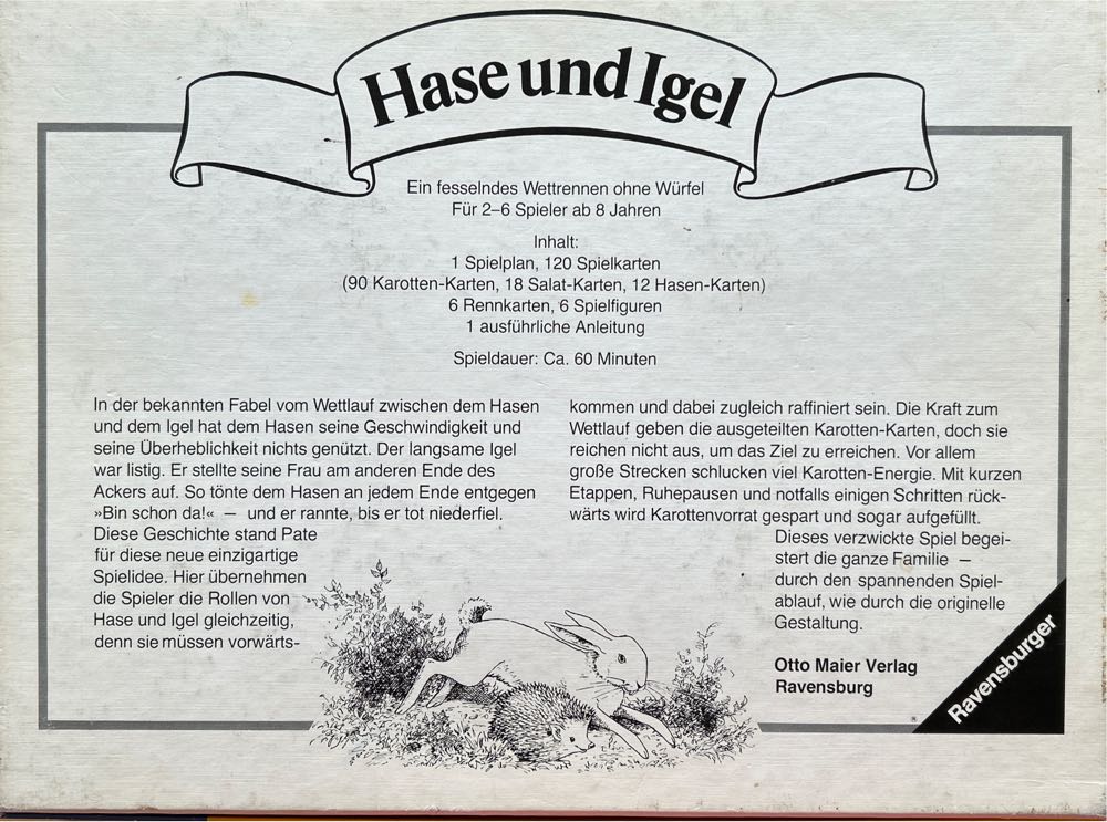 Hase und Igel  (2-6) board game collectible - Main Image 2