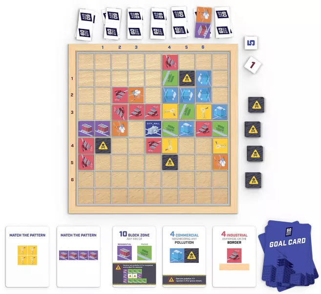 60 Second City  (2) board game collectible [Barcode 079346002801] - Main Image 3