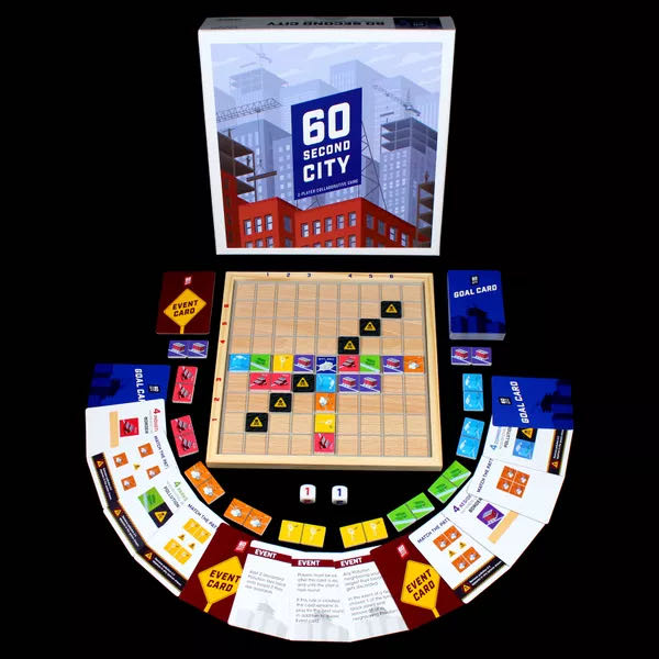 60 Second City  (2) board game collectible [Barcode 079346002801] - Main Image 4