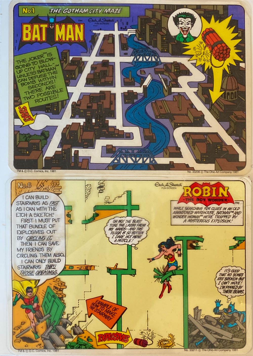 Etch A Sketch Action Pack  (1) board game collectible - Main Image 3