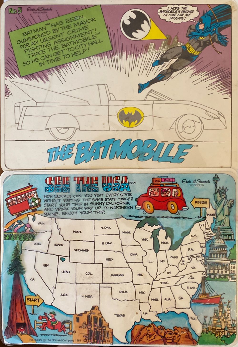 Etch A Sketch Action Pack  (1) board game collectible - Main Image 4