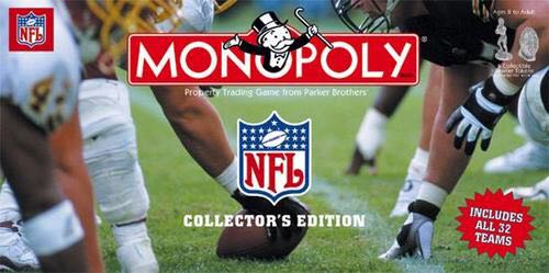Nfl Monopoly  board game collectible - Main Image 2