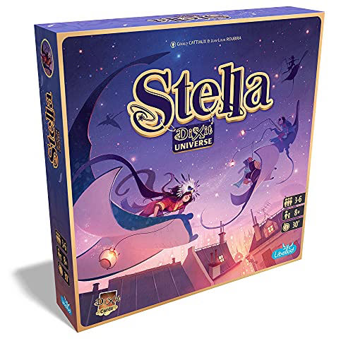 Stella Dixit Universe Board Game | Fun Family Board Game | Creative Kids Game | Ages 8 And Up | 3-6 Players | Average Playtime 30 Minutes | Made By Libellud  (3-6) board game collectible [Barcode 3558380088356] - Main Image 1