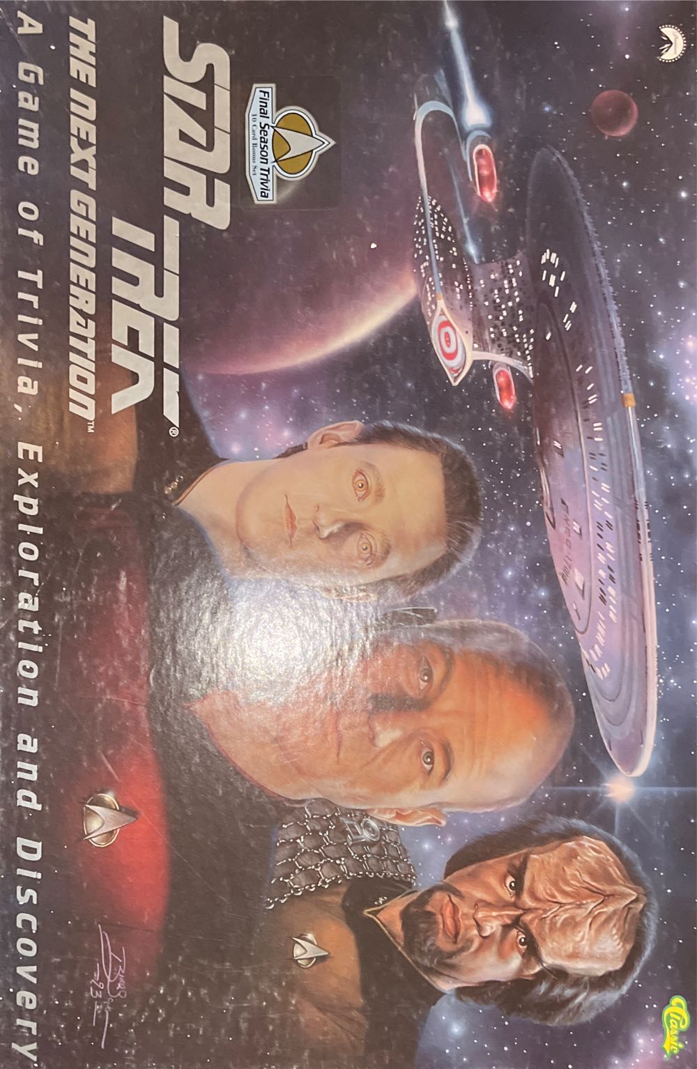 Star Trek The Next Generation: The Game  (2-4) board game collectible [Barcode 017281140516] - Main Image 2