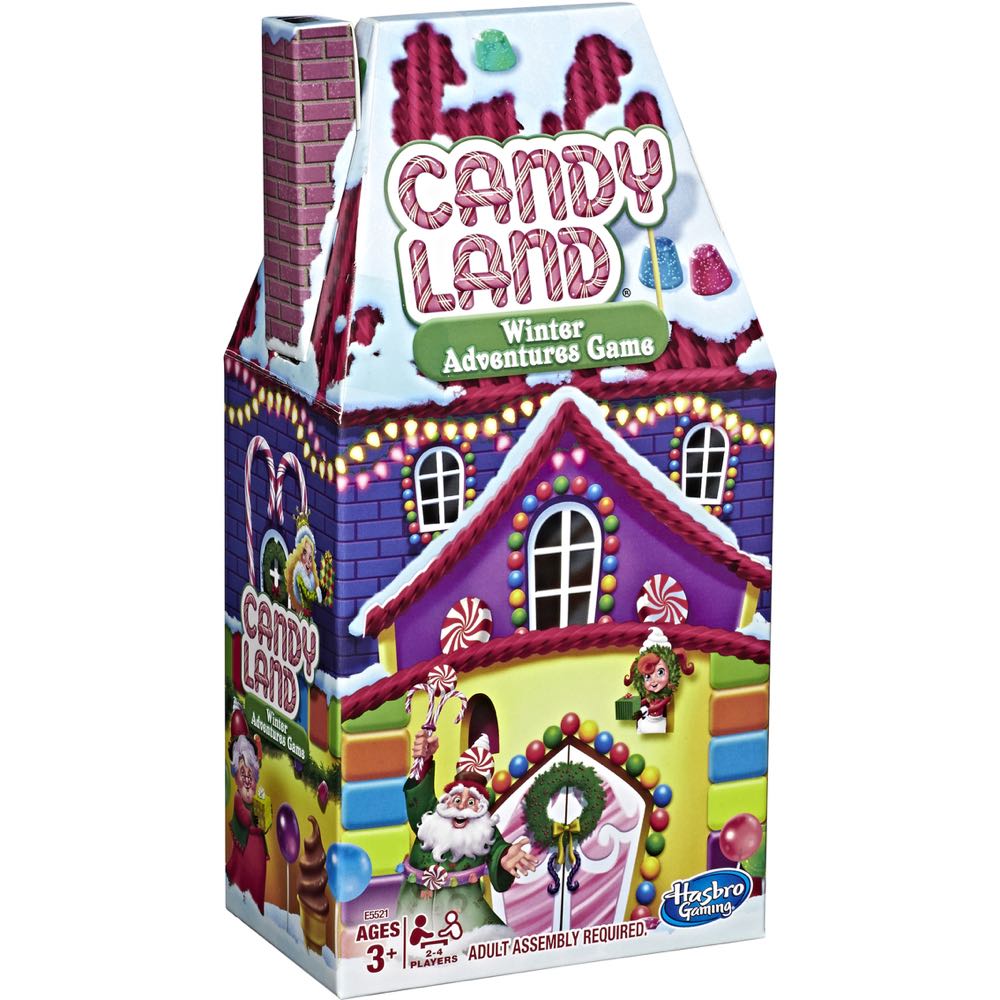 Candy Land®: WINTER ADVENTURES Game  (2-4) board game collectible [Barcode 630509956180] - Main Image 1