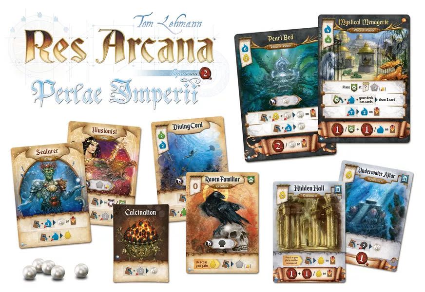 Res Arcana: Perlae Imperii  (2-5) board game collectible [Barcode 850004236512] - Main Image 3